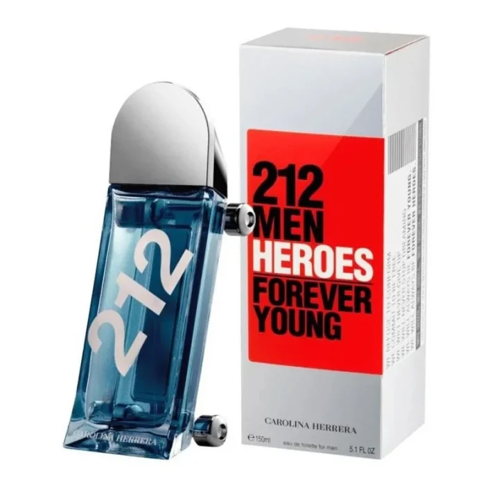 212 Men Heroes Forever Young EDT 150ML Carolina Herrera