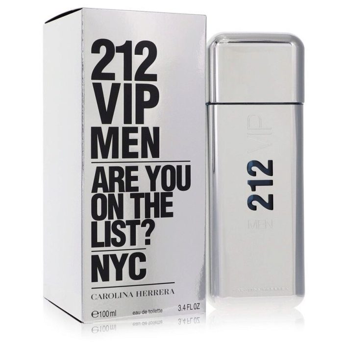 212 VIP MEN Are You On The List? NYC EDT 100ML Carolina Herrera