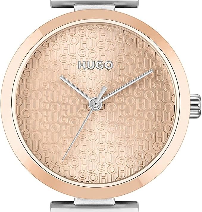 Reloj de Pulsera Hugo Boss Mujer Plateado/Dorado HB-1540127